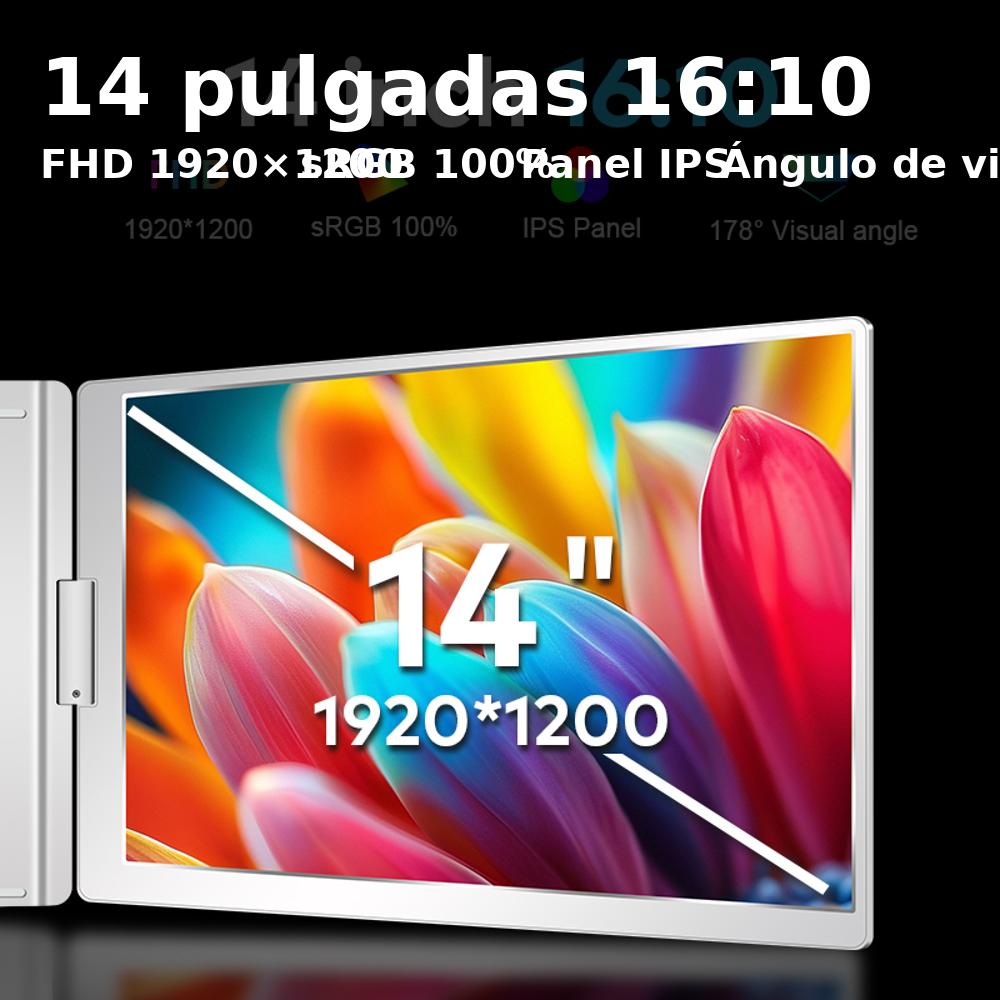 Extensor de Pantalla Doble de 16"
