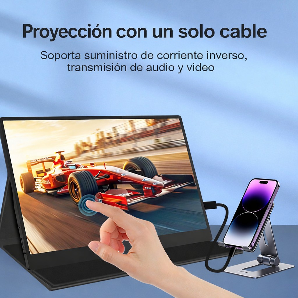 Monitor Portatil Touch  15.6"